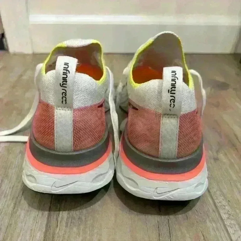 Nike React Infinity Run Pink Blast 2019 Running Shoes CD4372-004 Women's Size 9 - Picture 5 of 9